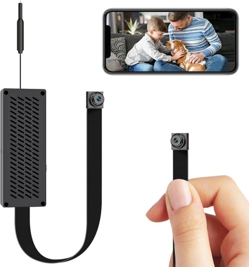 CAMARA ESPIA OCULTA INALAMBRICA WIFI PORTABLE CON BATERÍA DE LARGA DURACIÓN