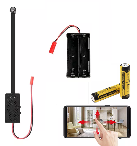 CAMARA ESPIA OCULTA INALAMBRICA WIFI PORTABLE CON DOS BATERIAS DE LARGA DURACION