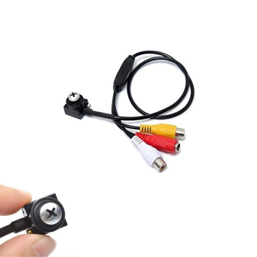 CAMARA ESPIA OCULTA TIPO TORNILLO PARA DVR AHD