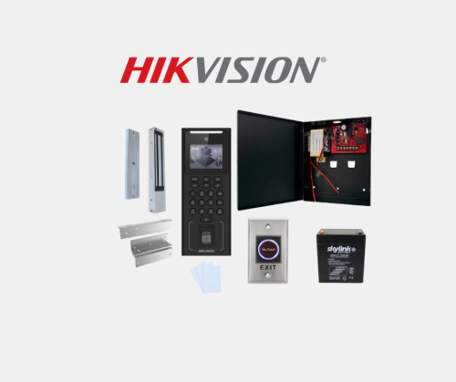 KIT COMPLETO DE CONTROL DE ACCESO MARCA HIKVISION-DSKAS321