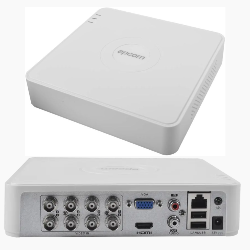 DVR- GRABADOR PARA 08 CAMARAS-MARCA EPCOM 