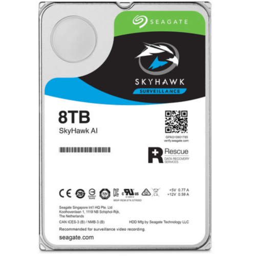 DISCO DURO 8TB-24/7-NUEVO-3.5&quot;-7200 RPM- PARA SERVIDORES -DVR -MARCA SEAGATE SKYHAWK