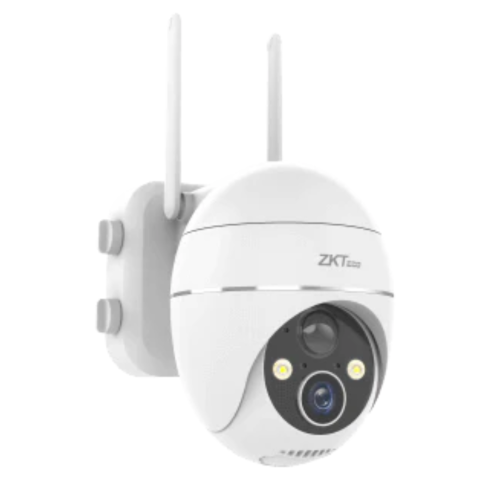 CAMARA SOLAR INALAMBRICA-WIFI- 3MP- MARCA ZKTECKO- DETECCION HUMANA  