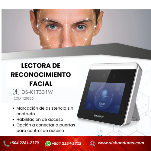 LECTORA BIOMETRICA CONTROL DE ACCESO Y ASISTENCIA- LECTURA DE ROSTROS Y CODIGOS QR