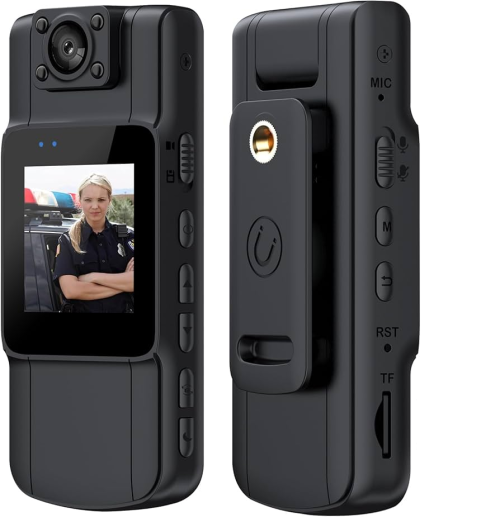 CAMARA CORPORAL PORTABLE-BODY CAM -4K -WIFI