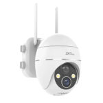 CAMARA SOLAR INALAMBRICA-WIFI- 3MP- MARCA ZKTECKO- DETECCION HUMANA  