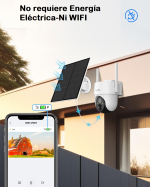 CAMARA SOLAR 4G -CON SIM CARD MARCA ARENTI