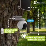CAMARA SOLAR 4G -CON SIM CARD MARCA EZVIZ 