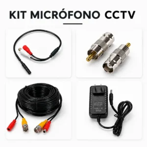 KIT MICROFONO CCTV SIS HONDURAS TEGUCIGALPA