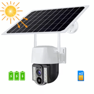 CAMARA SOLAR 4G -CON PANEL SOLAR Y SIM CARD V380 PRO