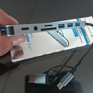ADAPTADOR 8 EN 2 TIPO C