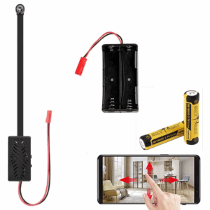 CAMARA ESPIA OCULTA INALAMBRICA WIFI PORTABLE CON DOS BATERIAS DE LARGA DURACION