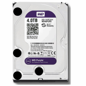 DISCO DURO PURPURA- 4TB-24/7-NUEVO-3.5"-5400 RPM- PARA USO EN SERVIDORES -DVR -MARCA WESTERN DIGITAL