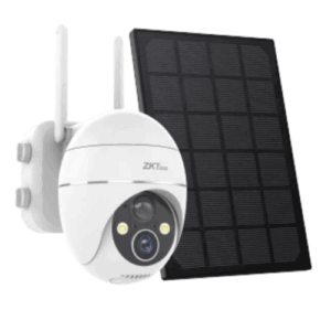 CAMARA SOLAR INALAMBRICA-WIFI- 3MP- MARCA ZKTECKO- DETECCION HUMANA