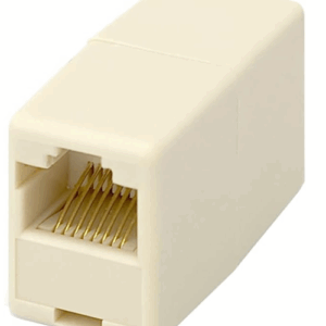 UNION PARA CABLES DE RED RJ45 -COLOR BEIGE