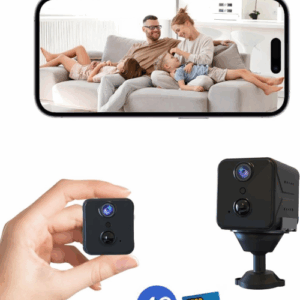 CAMARA DISCRETA INALAMBRICA PARA USO EN INTERIORES 4G PORTABLE CON BATERÍA DE LARGA DURACIÓN