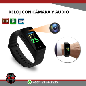 reloj con camaras y audio