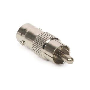ADAPTADOR CONECTO BNC HEMBRA A RCA MACHO PARA CONECTAR MICROFONOS EN DVR