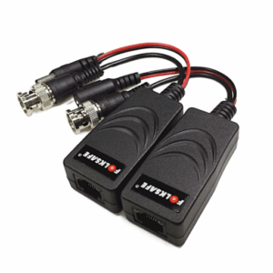par de video balun -tranceptores de video rj45
