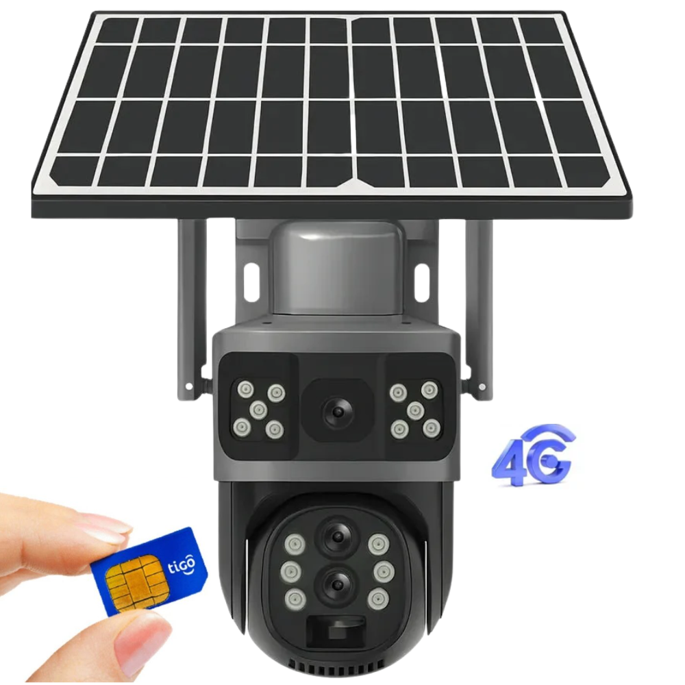 CAMARA 4G -DOBLE LENTE SOLAR SIS HONDURAS