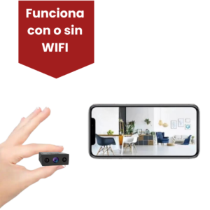 CAMARA ESPIA OCULTA CON O SIN WIFI