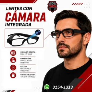 LENTES CON CAMARA INTEGRADA EN TEGUCIGALPA HONDURAS