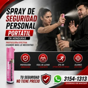 GAS PIMIENTA ESTUCHE ROSADO PARA MUJER EN SIS HONDURAS- TEGUCIGALPA