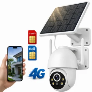 CAMARA 4G CON PANEL SOLAR EN SIS HONDURAS TEGUCIGALPA