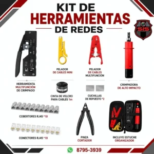 KIT DE HERRAMIENTAS DE REDES EN TEGUCIGALPA HONDURAS