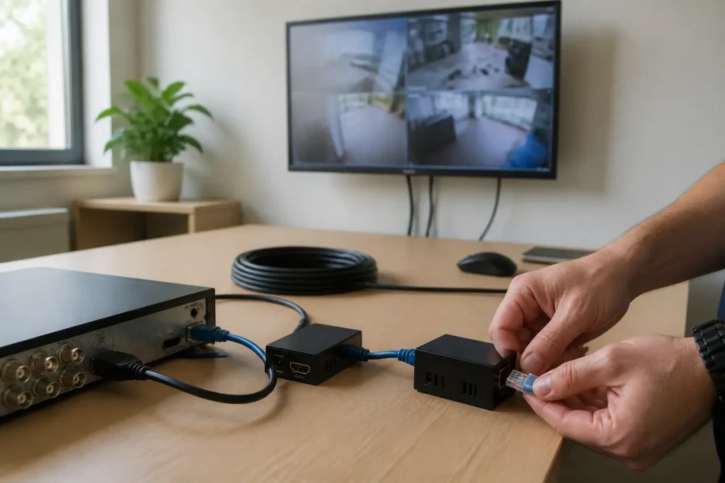extensor HDMI por RJ45