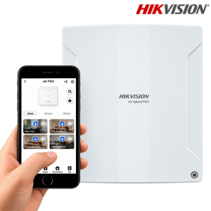 PANEL HIKVISION HIBRIDO DE ALARMA DE 48 ZONAS ALAMBRICO -INALAMBRICO EN TEGUCIGALPA HONDURAS