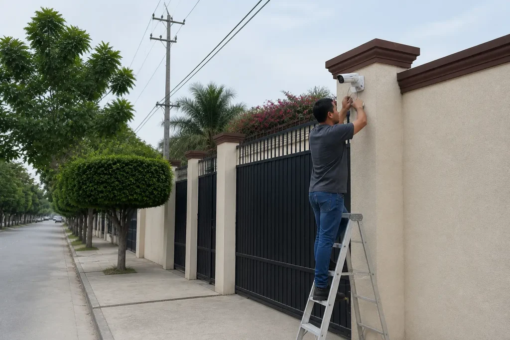 instalación de cámaras de seguridad en Honduras
